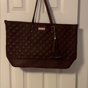 Bcbg quilted tote